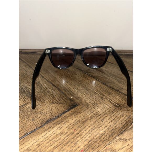 Vintage B&L Ray Ban Wayfarer II 2 Bausch & Lomb Sunglasses Black ‼️Frames Only‼️ main image 11